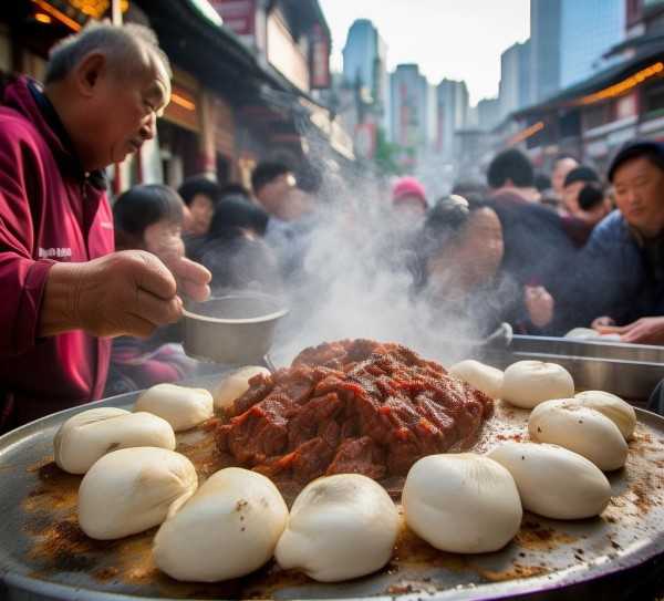 肉夹馍，穿越历史的长安美食传奇