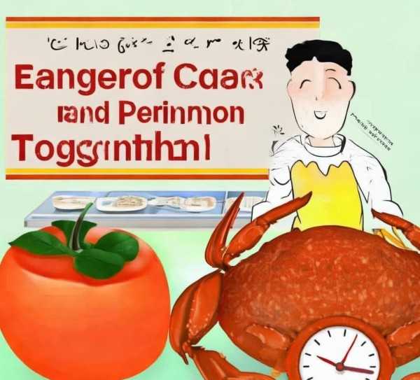 螃蟹与柿子同食风险及食用时间揭秘