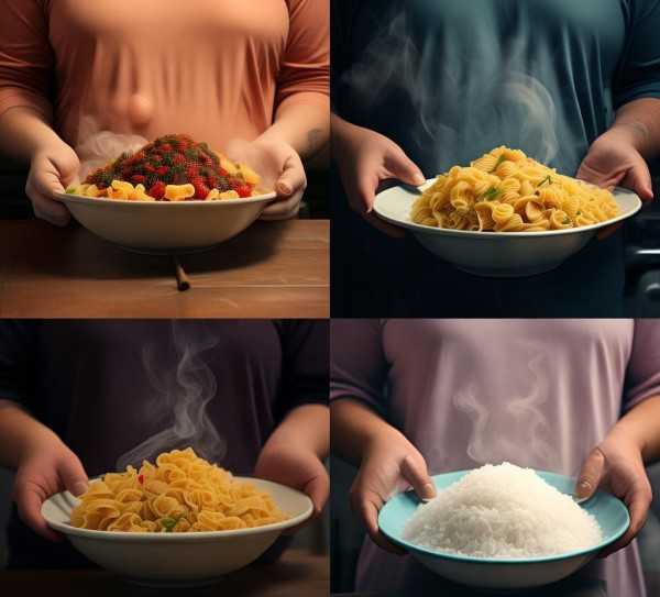 面食与米饭，揭秘哪种主食更易致体重增加,面食与米饭，揭秘哪一种主食更容易导致体重增加,营养价值,第1张