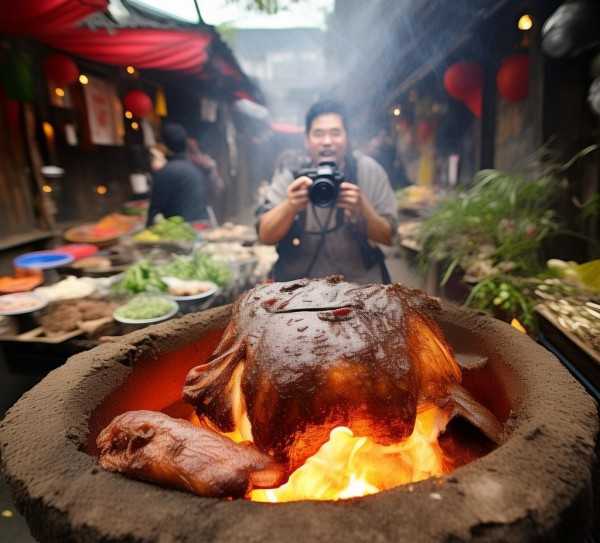 窑鸡，揭秘传统美食的火候秘籍,探寻美食之源，窑鸡—揭开这一特色特产的神秘面纱,传承,传统美食,第1张