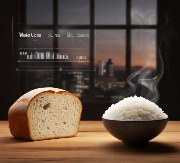 热量揭秘，面包与米饭热量对比，揭秘肥胖元凶！,面包与米饭，探究两者热量差异，揭秘哪种食物更容易导致肥胖,热量对比,肥胖元凶,第1张