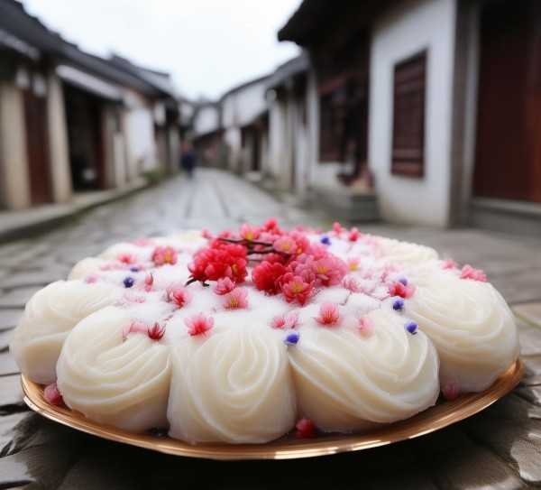 江南古镇的甜蜜记忆，梅花糕的历史传承与独特风味,梅花糕，江南古镇的独特美味，探寻其源远流长的特产历史,传承,第1张