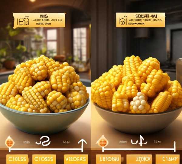甜糯玉米热量大比拼，哪一种更值得你品味？