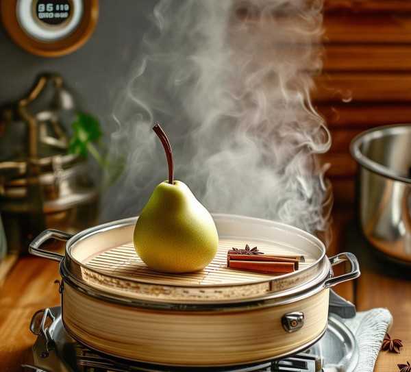 梨子蒸煮最佳时间大揭秘,蒸梨子要蒸多久？揭秘梨子蒸煮的最佳时间,营养价值,最佳时间,蜂蜜,第1张