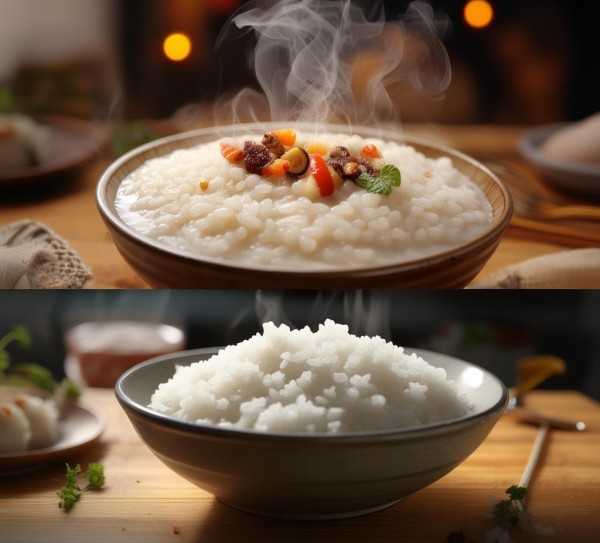稀饭与米饭，谁更易引发体重增长之谜？,稀饭与米饭，哪个更容易导致体重增加？,肥胖,米饭,第1张