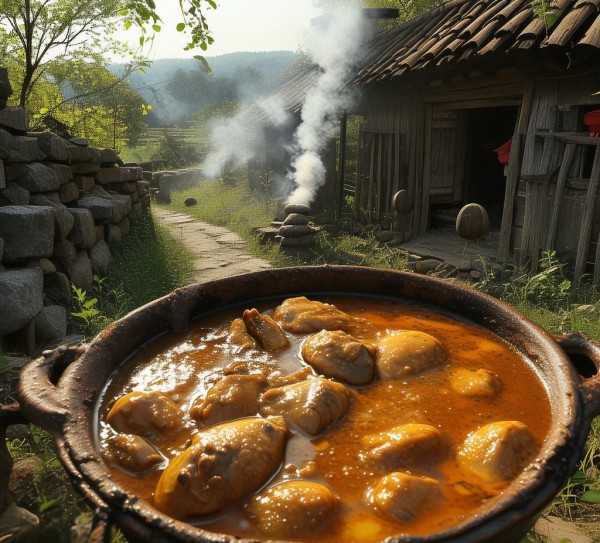 地锅鸡，探寻千年美食传承之旅,地锅鸡，探寻这道美食的起源与传承之地,传承,第1张