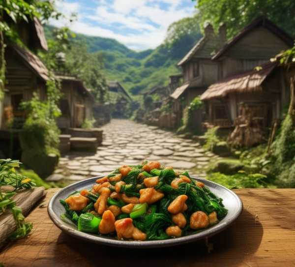 青炒鸡，寻味故乡，揭秘美食之源,探寻美食之源，青炒鸡的故乡之谜,营养价值,传承,美食之源,第1张