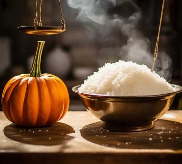 南瓜与米饭糖分比拼，谁是甜者？