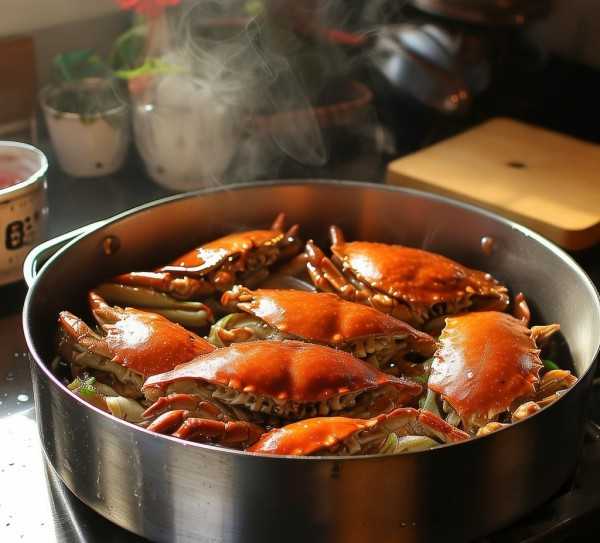 大闸蟹烹饪时间揭秘，掌握技巧，尽享美味