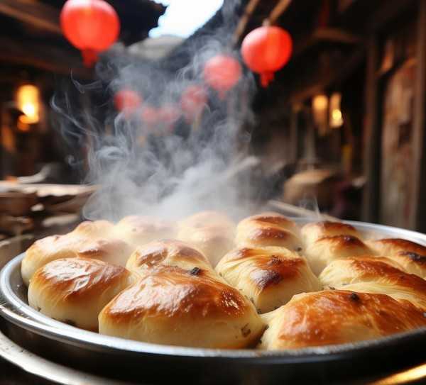 陕西三秦美食探秘，白吉馍的独特风味