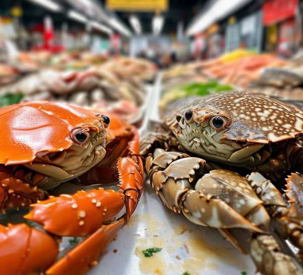 公蟹与母蟹，餐桌美味之争